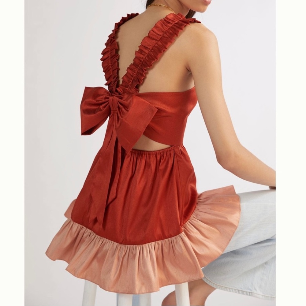 Sachin + Babi x Anthropologie Colored Block Flouncy Top